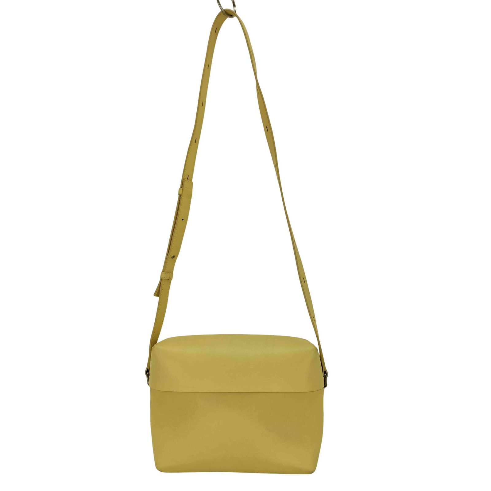 ジルサンダー JIL SANDER LID CROSSBODY エンボスロゴ レザーショルダーバッグ レディース 表記無