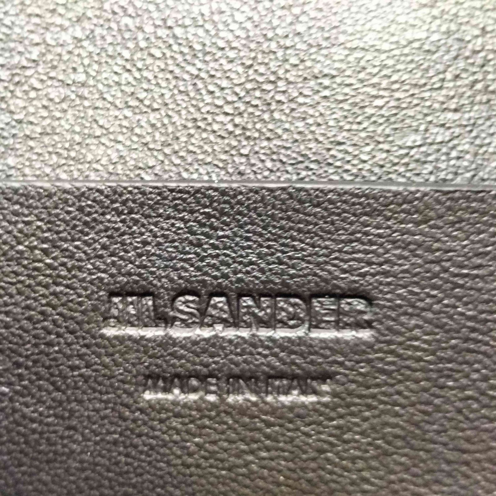 ジルサンダー JIL SANDER LID CROSSBODY エンボスロゴ レザー 