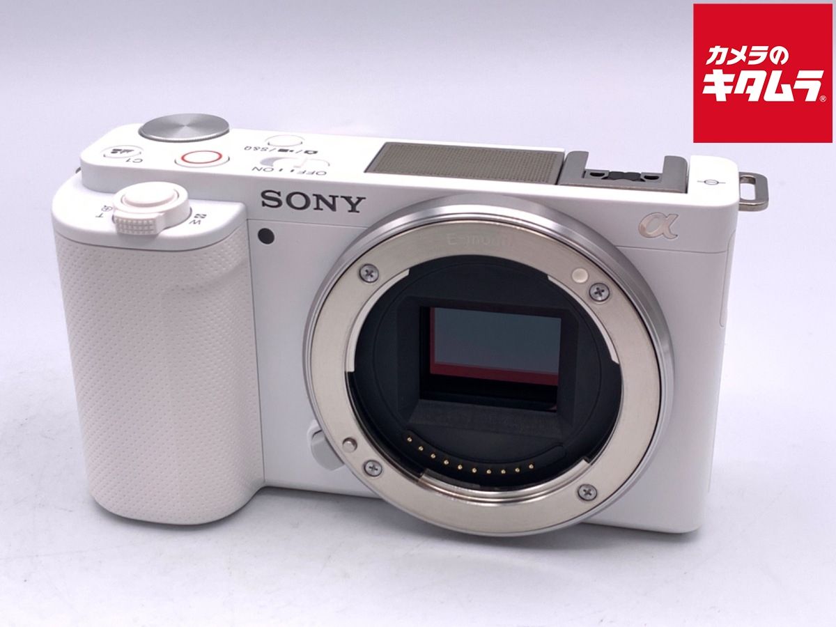 中古】 【美品】 ソニー VLOGCAM ZV-E10 ボディ ホワイト - メルカリ
