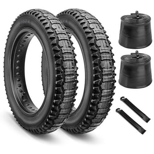 Hycline ファットバイクタイヤ 1本/2本/セット 20x4.0インチ 電動アシスト 自転車 折りたたみ式 電動ファットタイヤ 20 4.0ih Mountain Bike 全地形対応 ノーパンクタイヤ パンク修理Y