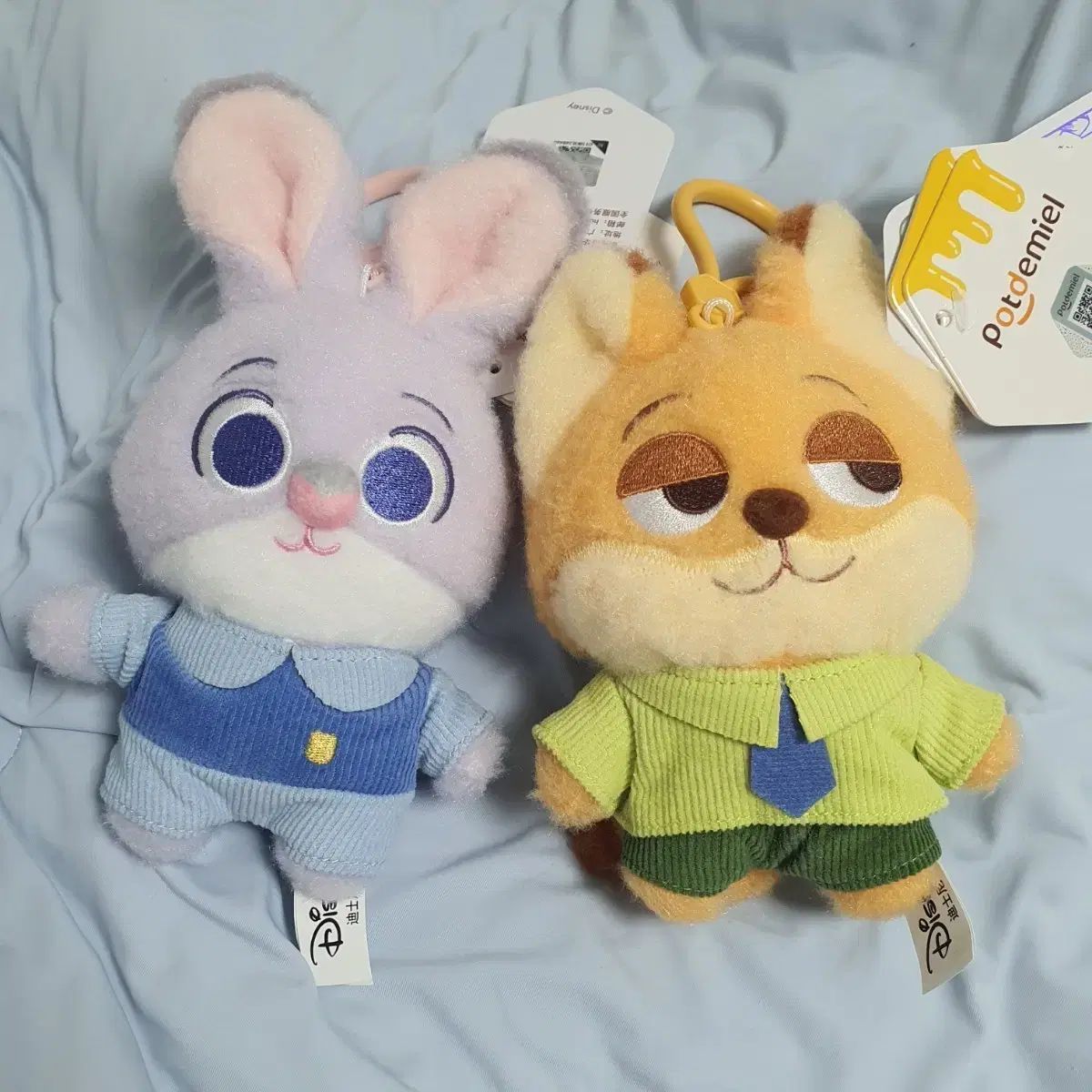 ズートピア ニック ジュディ ぬいぐるみキーホルダー ぬいぐるみ 