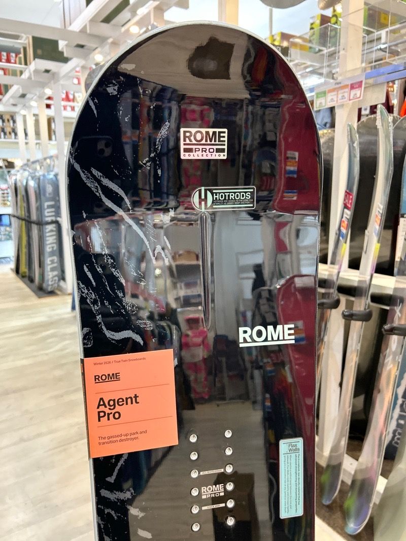 メンズ スノーボード 板 型落ち 旧モデル 151cm ROME AGENT PRO ローム