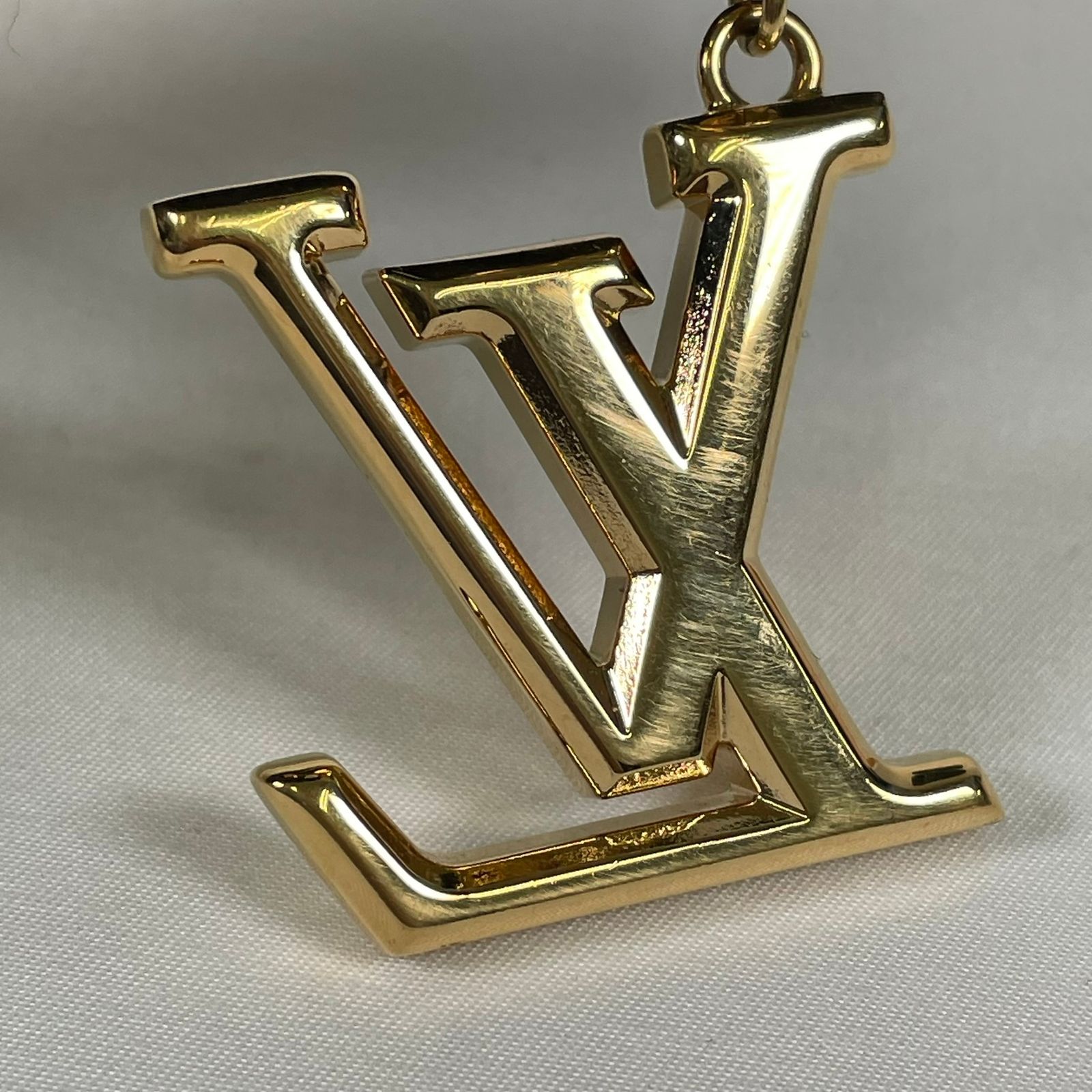 ★美品 ルイヴィトン ポルト クレ LVファセット チャーム M65216★ LOUIS VUITTON ルイヴィトン キーホルダー バッグチャーム ポルト クレ