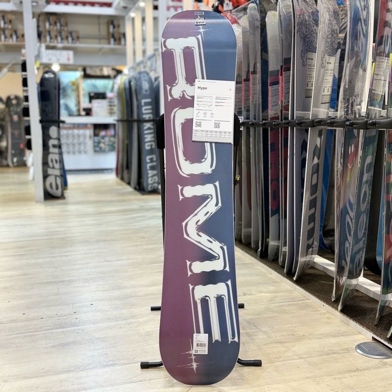 即納】レディース スノーボード 板 型落ち 旧モデル 139cm ROME HYPE