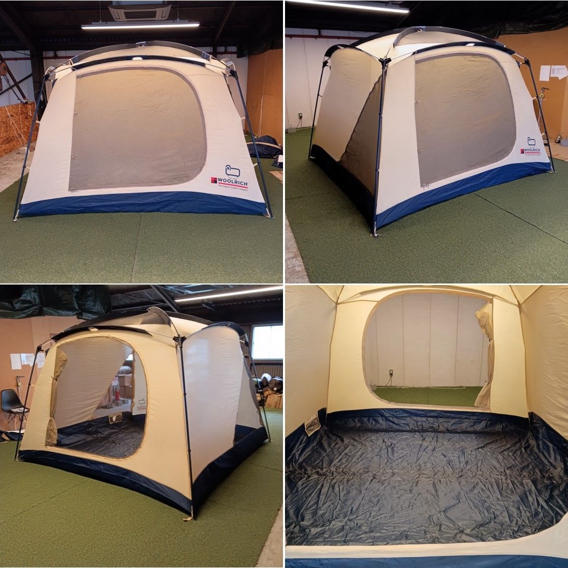 Woolrich ドーム型キャンプテント 280 ◇WOOLRICH(ウールリッチ) キャノピーワイドドーム280サラウンドDX