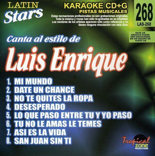 【CD】Karaoke: Luis Enrique - Latin Stars Karaoke