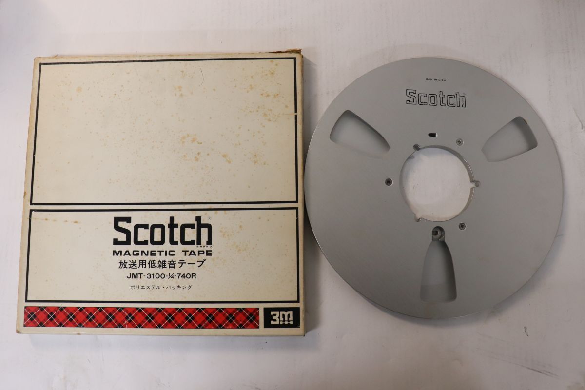 Scotch スコッチ JMT-3100 オープンリール 10号 リールのみ /390