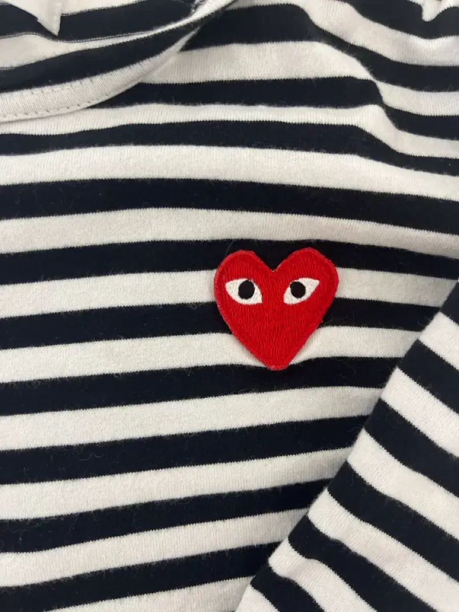 COMME des GARCONS ストライプ 長袖 Tシャツ S 出品 - メルカリ