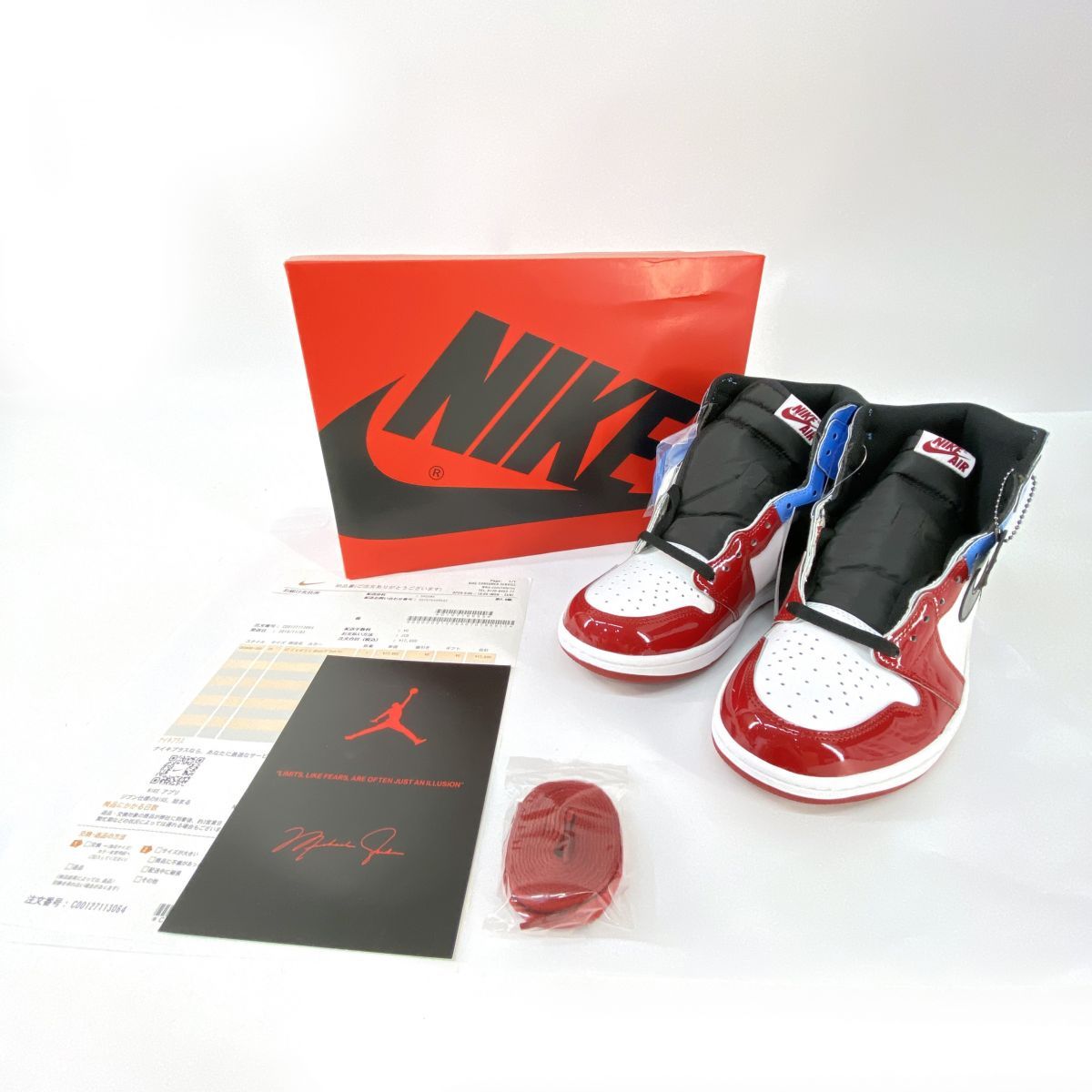 【未使用】NIKE ナイキ AIR JORDAN 1 RETRO HIGH OG FEARLESS エアジョーダン CK5666-100 US10 28cm 箱有