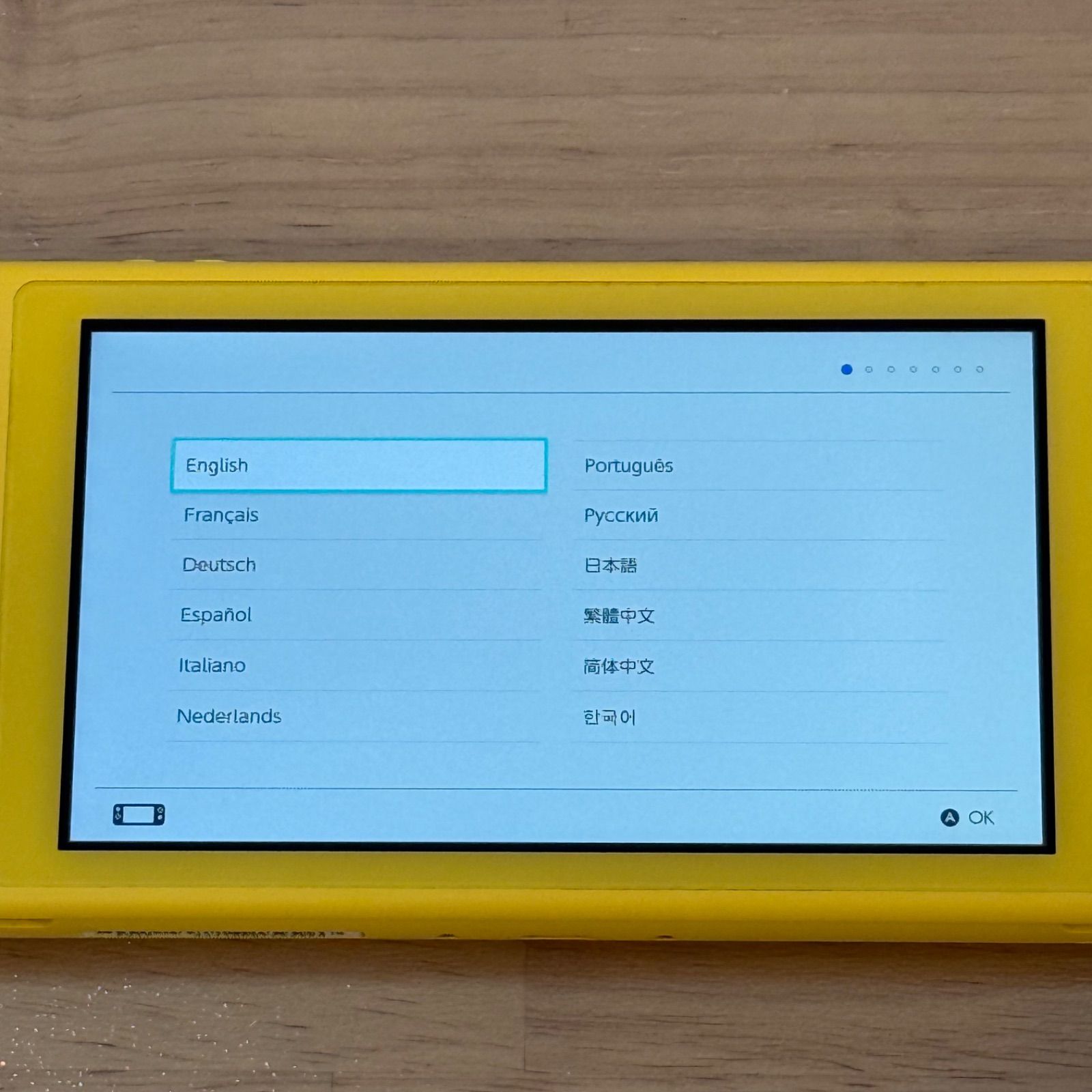 テレビゲーム 5-136 Switch LITE イエロー 完動品