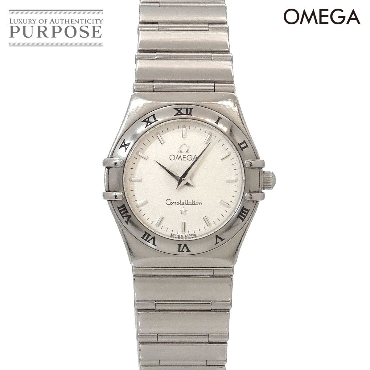 オメガ OMEGA コンステレーション 1572 30 レディース 腕時計 シルバー クォーツ ウォッチ Constellation 90327780