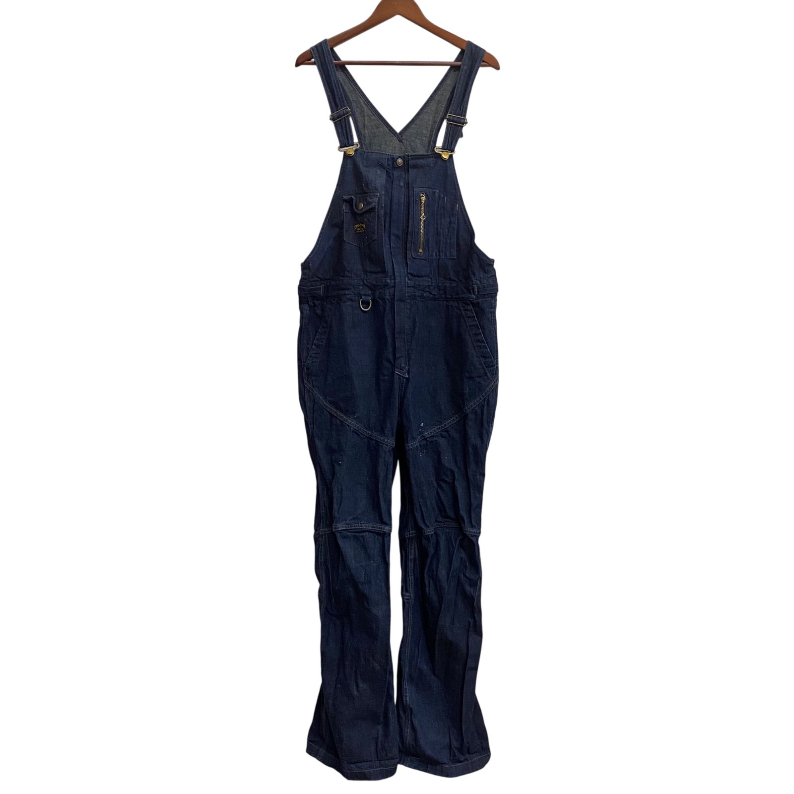 ウエストライド WEST RIDE CYCLE OVERALLS デニム つなぎ・オーバーオール ブルー Mサイズ 201MB-1478 VB