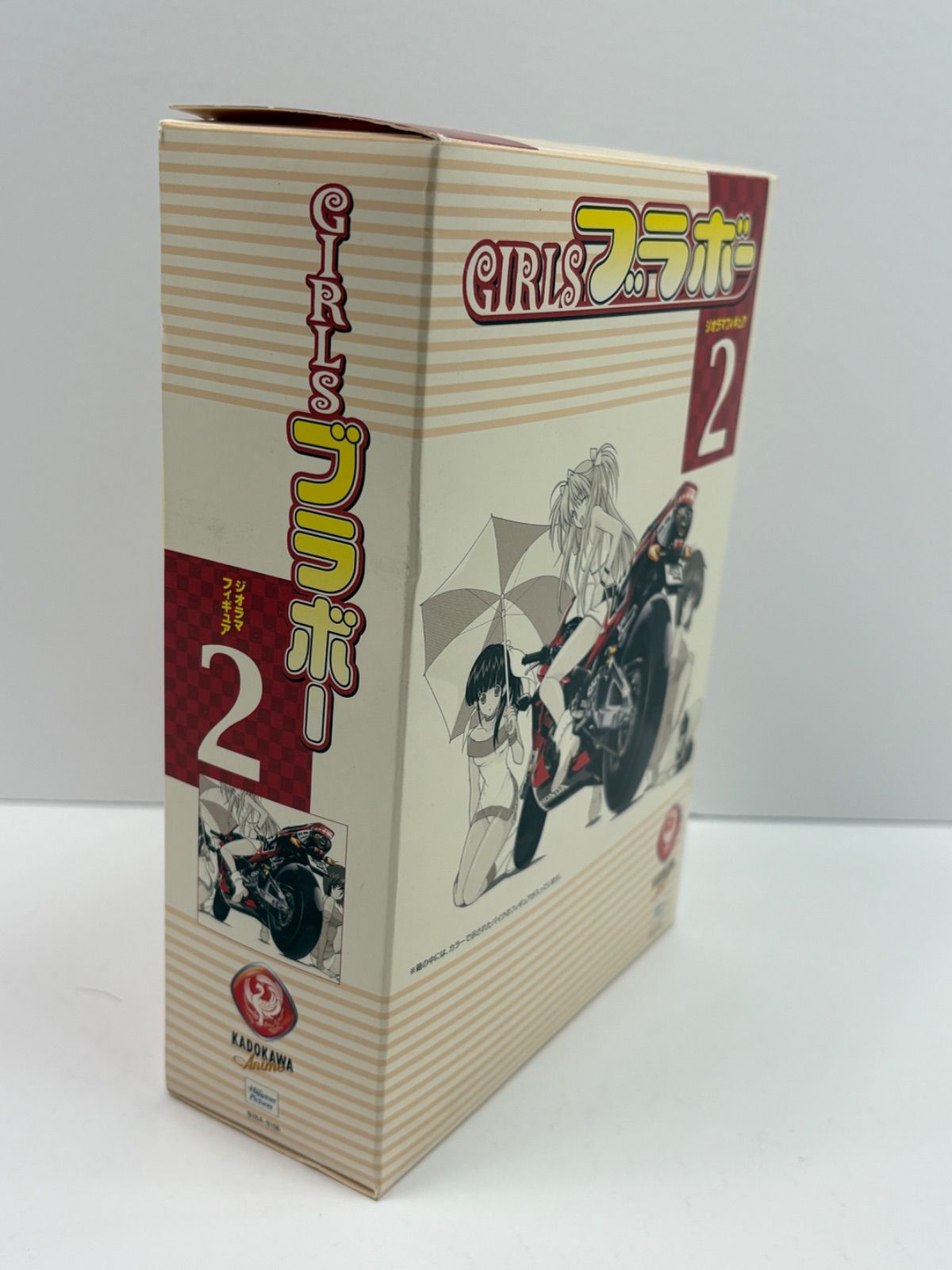 GIRLSブラボー ジオラマフィギュア2 HONDA CBR600RR 開封品 KADOKAWA