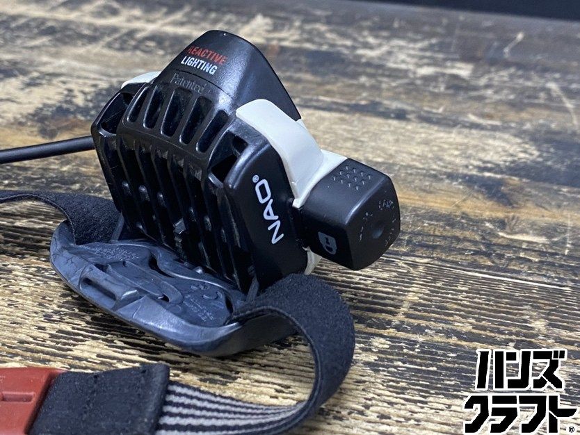 ○【送料無料】【中古品】PETZL ペツル NAO ヘッドライト ヘッドランプ
