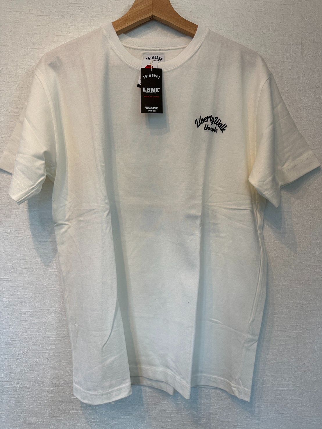 【LIBERTY WALK】LB Life Builder Will Knock You Tee White
