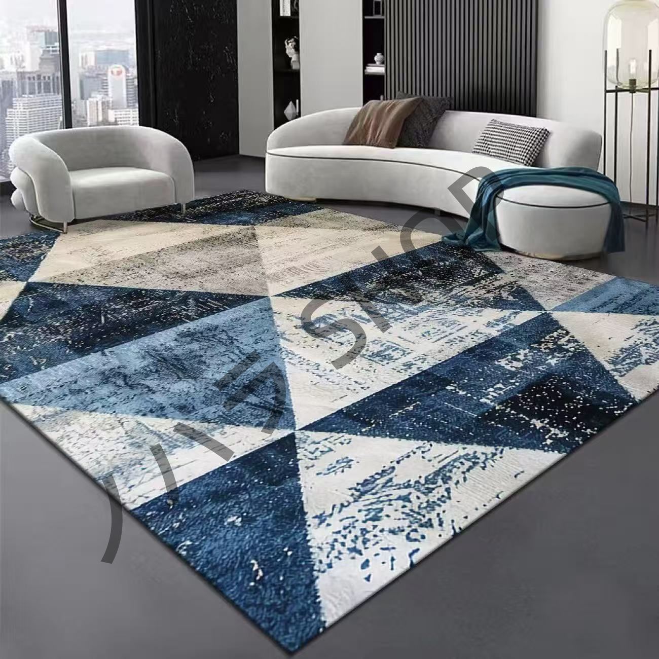 カーペット/200*300cm/滑り止め付き ラグマット ベッドルーム リビングルーム 寝室の部屋 /多機能使用 マット/カーペット #B034