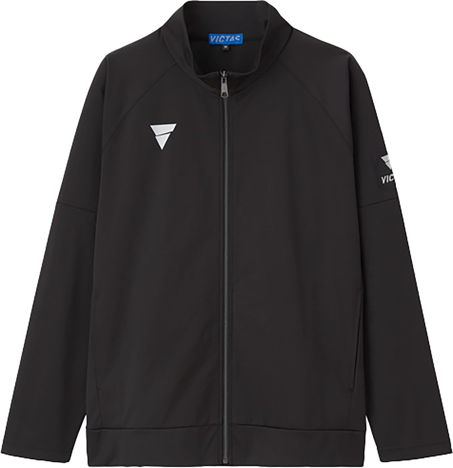 新品 ヴィクタス(VICTAS) 卓球 トレーニングウェア 吸汗速乾 伸縮 男女兼用 V-JJ509 ブラック XL 542501