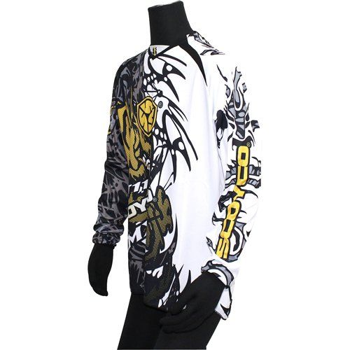 新品 [スコイコ] MXジャージ レース ブラック L 013010143 013010143