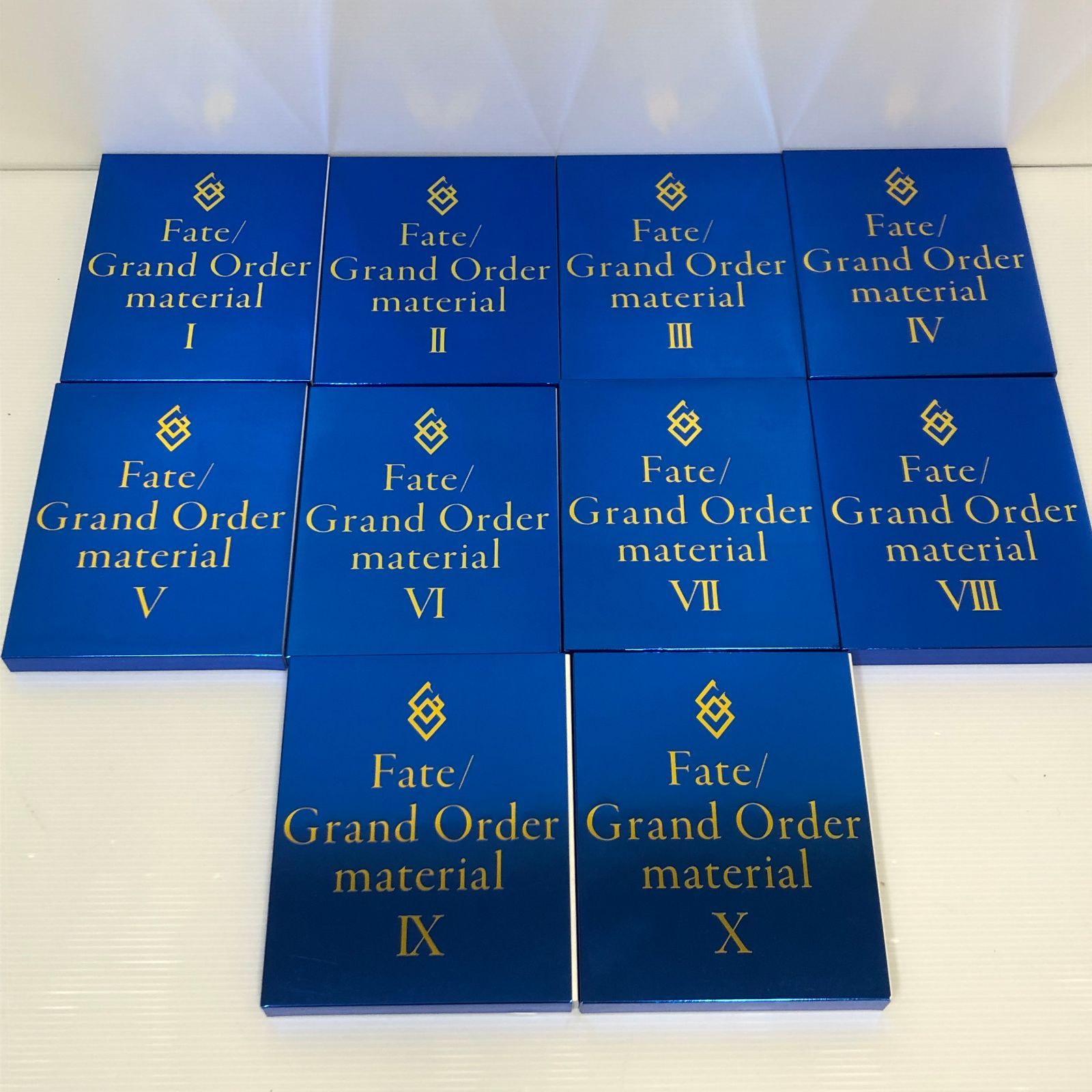 Order material Fate⁄Grand 公式通販 FGO Ⅰ～ⅩFGOマテリアル1～10巻 