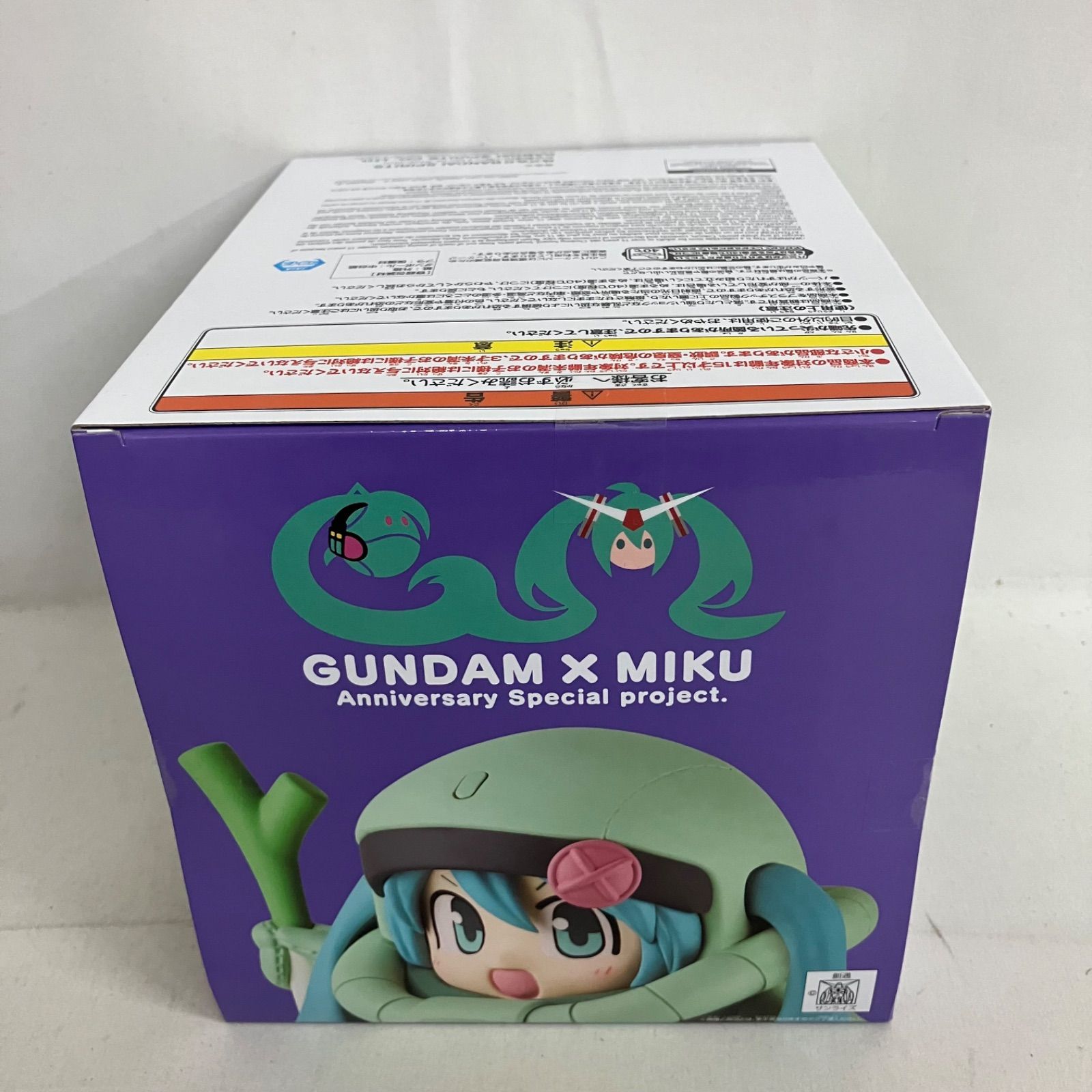 新作，限定SALE】 未開封 GUNDAM×MIKU ザクぐるみ 初音ミク フィギュア