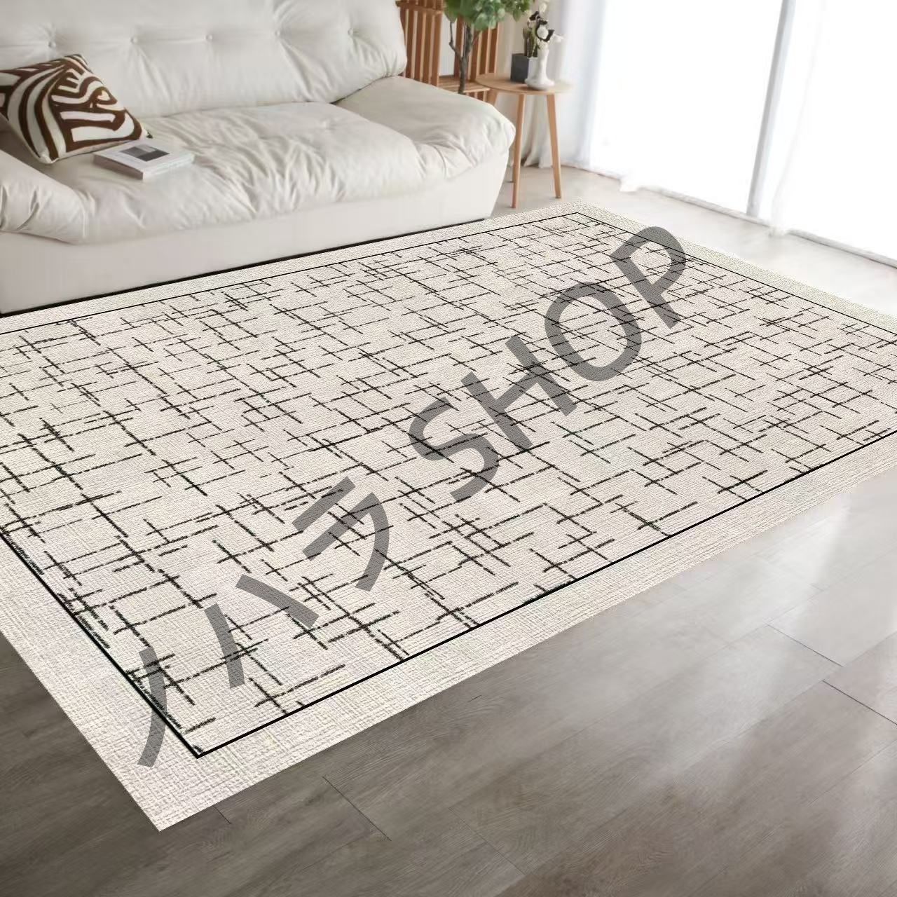 カーペット/200*300cm/滑り止め付き ラグマット ベッドルーム リビングルーム 寝室の部屋 /多機能使用 マット/カーペット #B042
