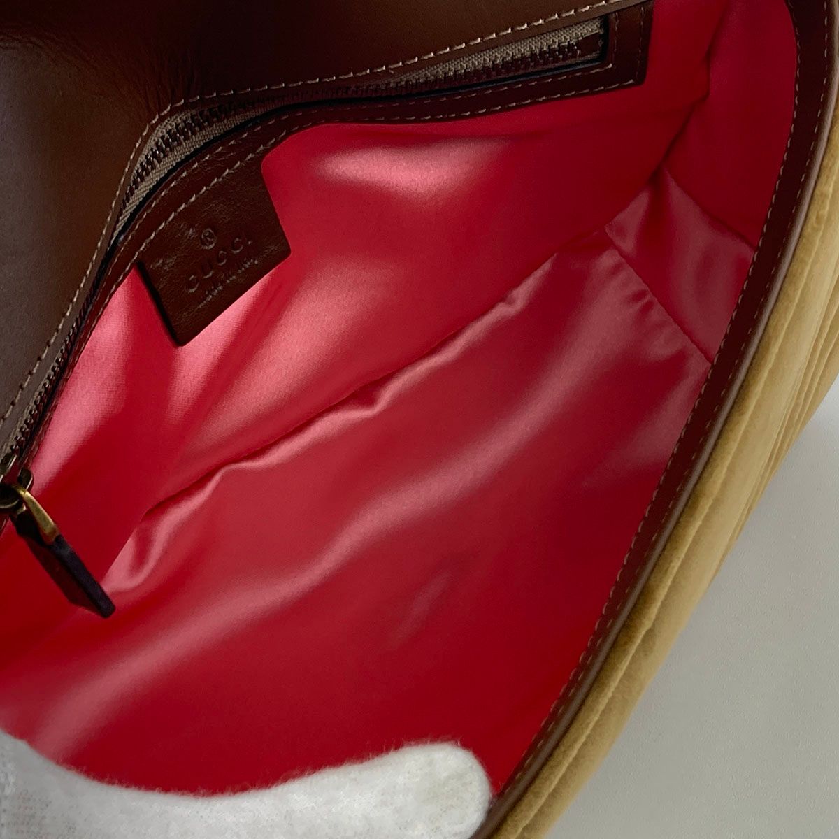 GUCCI グッチ GGマーモント キルティング スモール チェーン 