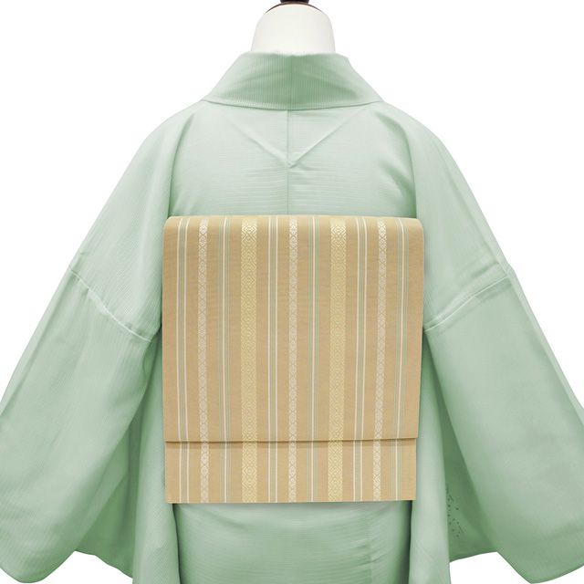 未使用】 夏物 博多織 名古屋帯 正絹 本場筑前博多織 紗献上 八寸 未