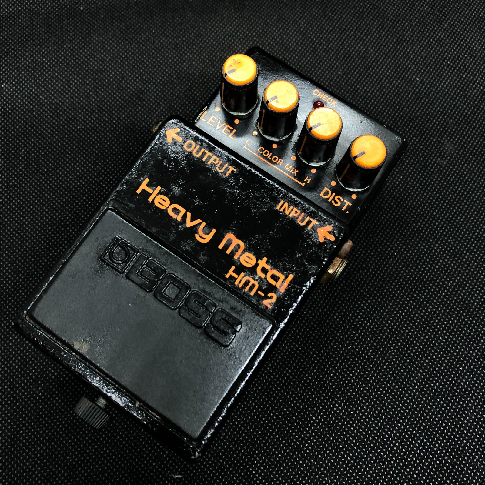 BOSS HM-2 Heavy Metal 1984年製 MADE IN JAPAN 黒ラベル ACA電源仕様 AA5AI112300 f146