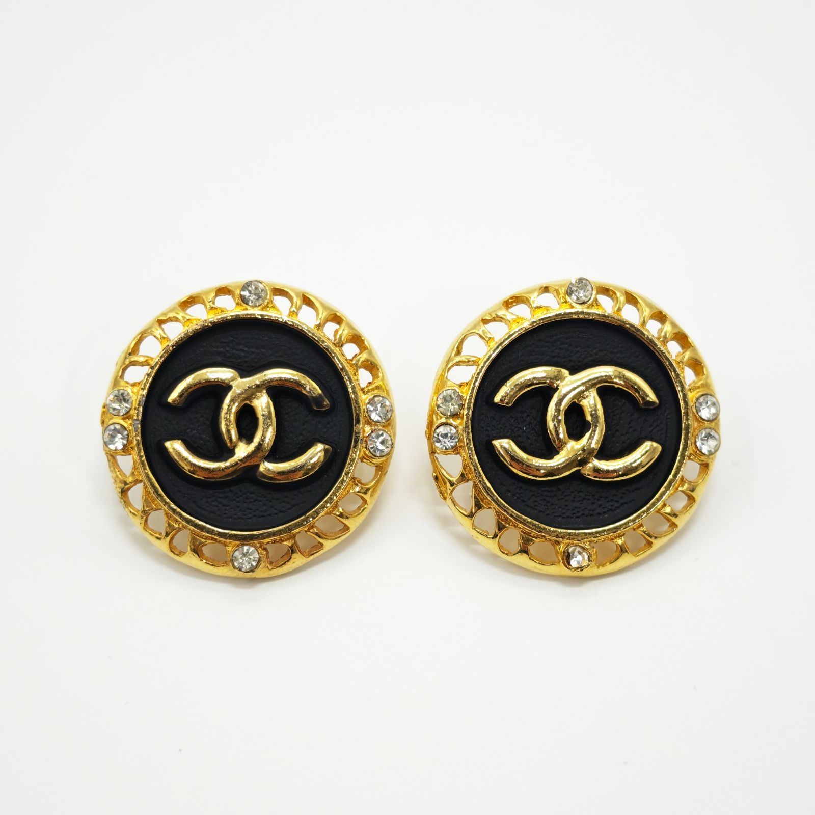 【中古】CHANEL ココマーク ピアス