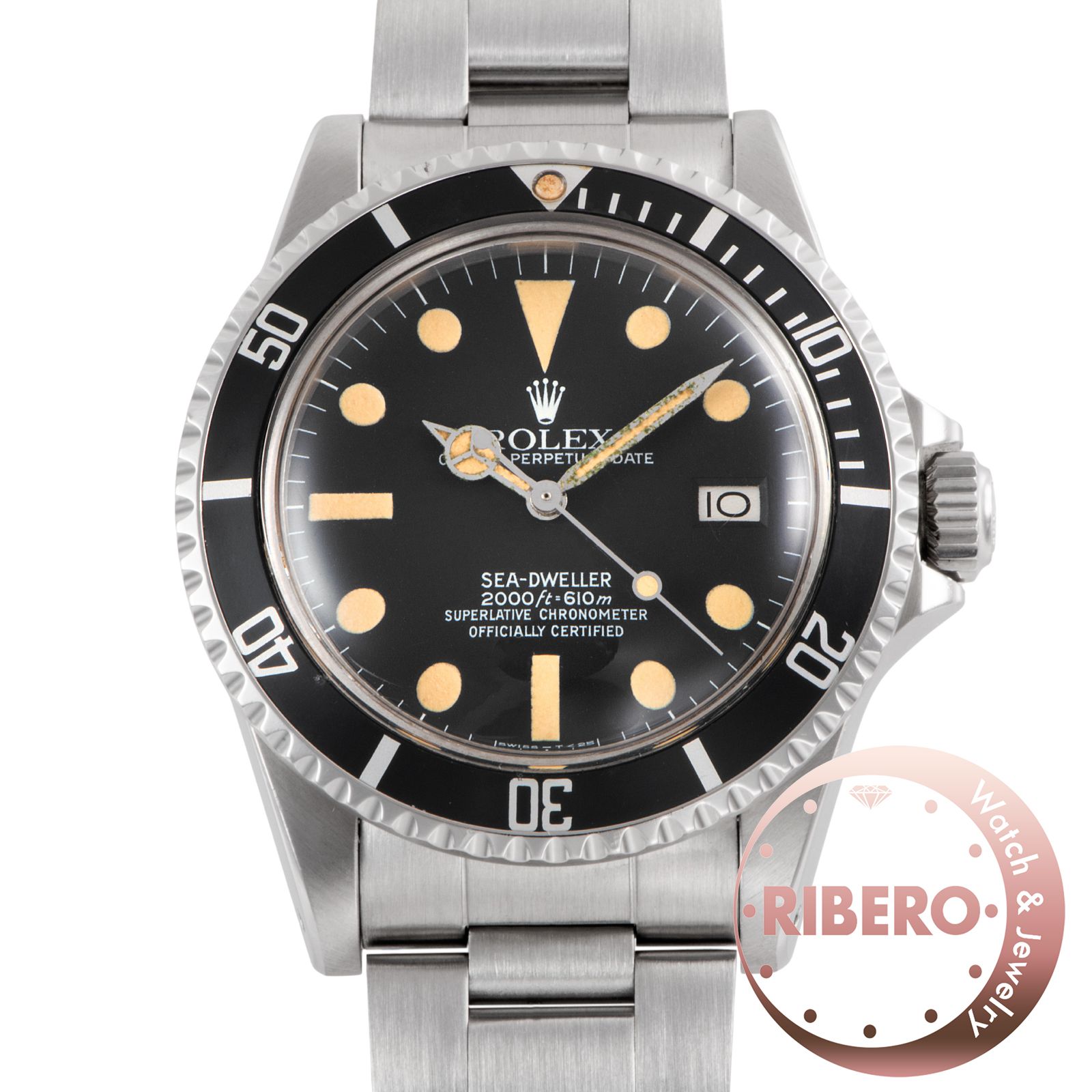 ROLEX ロレックス シードゥエラー 1665 1979年製 GREAT WHITE マーク3ダイヤル マーク3ベゼル ステンレススチール【中古】