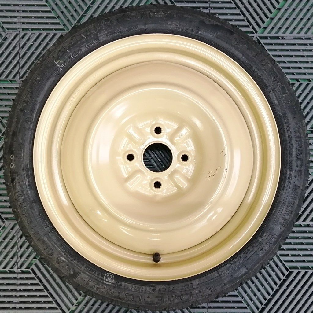 ラクティス スペアタイヤ T125/70D16 NCP120 トヨタ ラクティス スペアタイヤ 125/70D16 100-4H - メルカリ