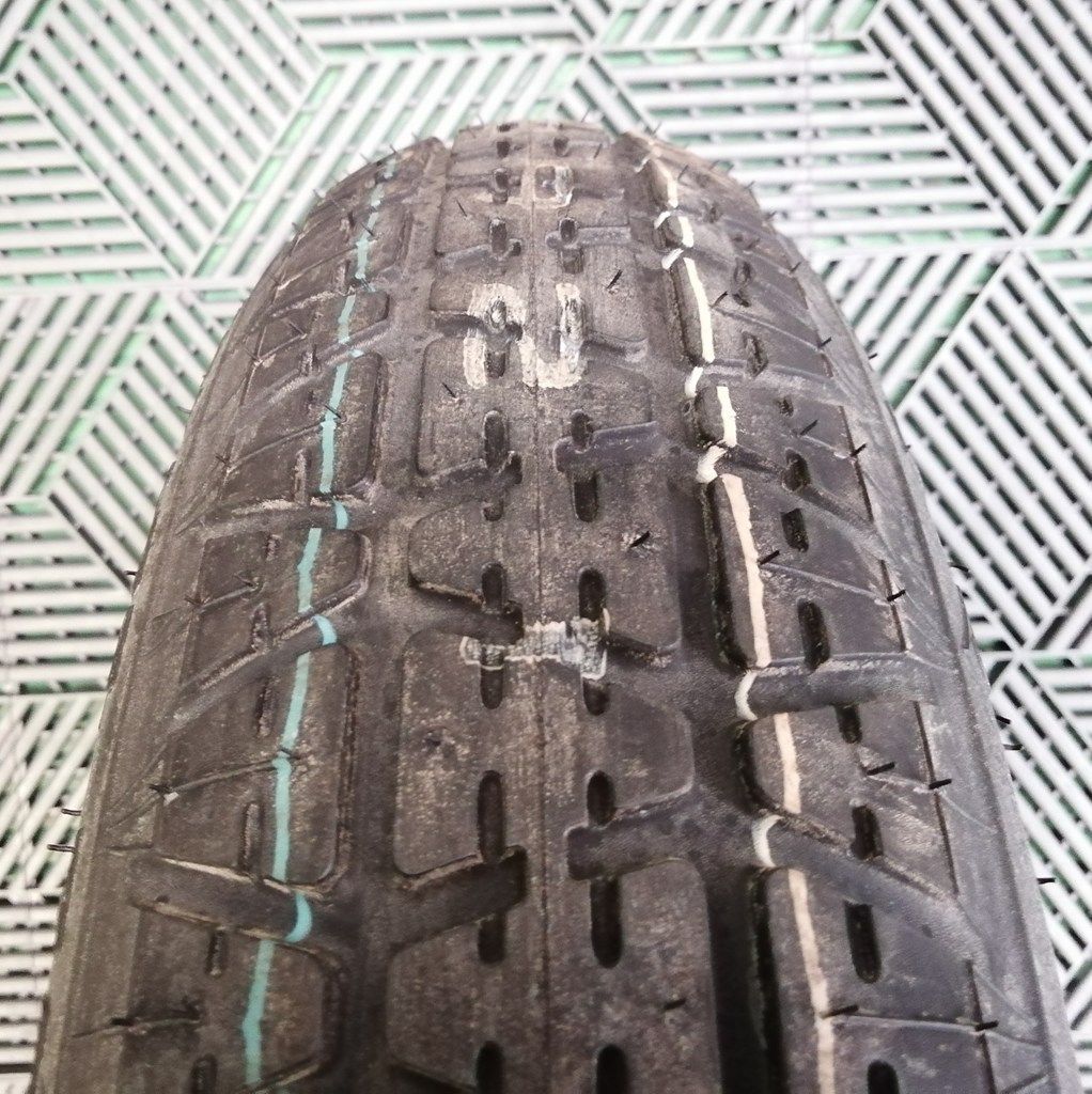 トヨタ ラクティス スペアタイヤ 125/70D16 100-4H - メルカリ
