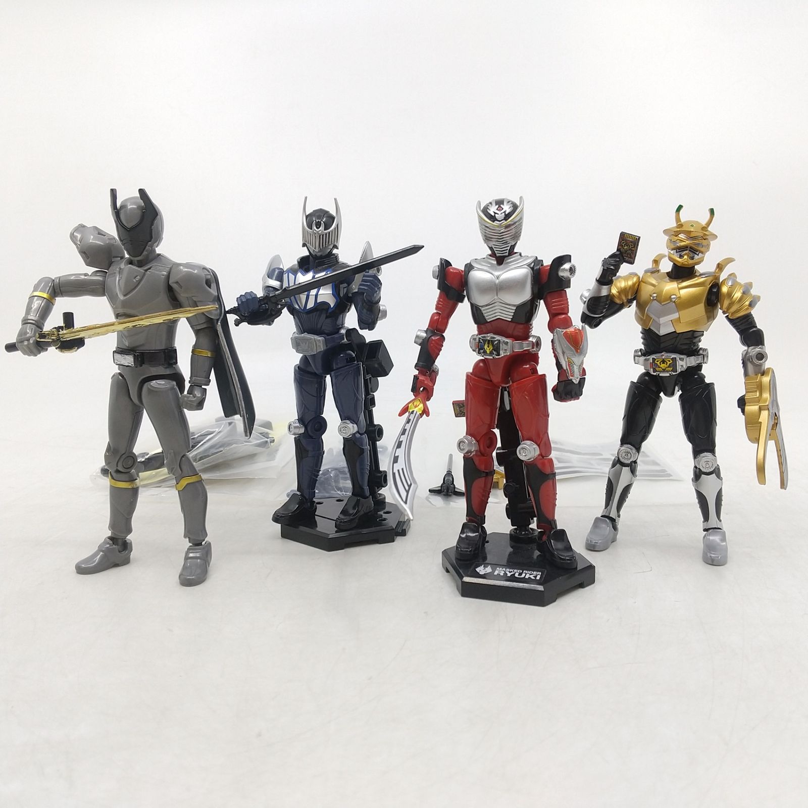 まとめ売り】仮面ライダー龍騎ソードクロニクル＋α 食玩 4点まとめ売り 