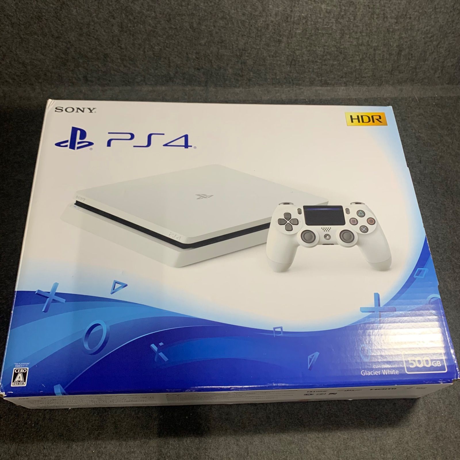 SONY ソニー PlayStation 4 グレイシャー・ホワイト 500GB CUH-2200AB02 プレステ4 プレイステーション4 PS4 本体