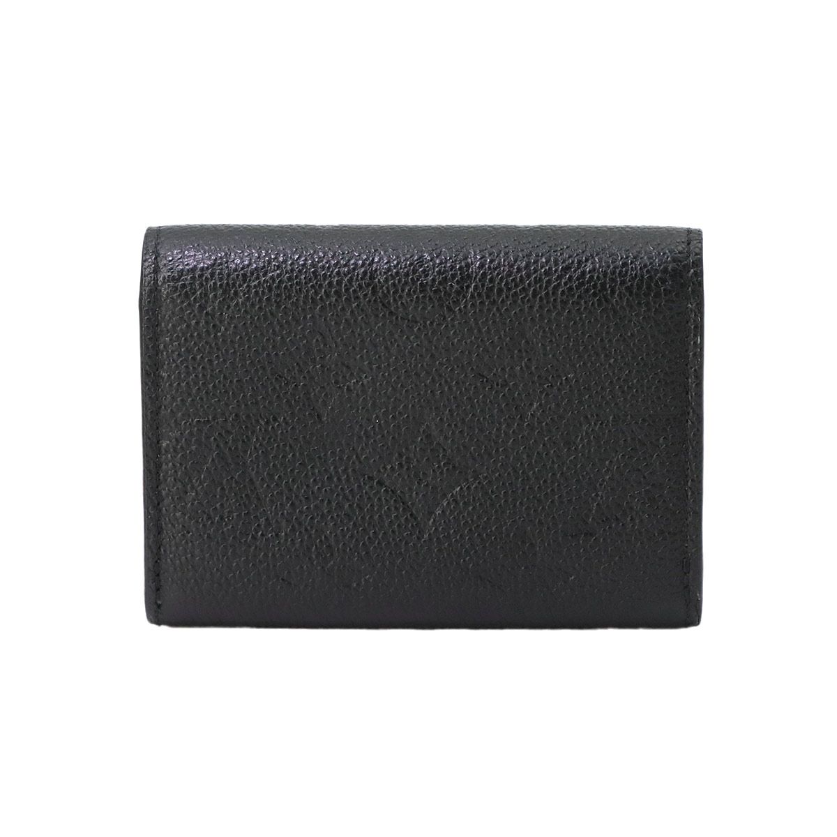 ポルトモネ アンプラント ルイヴィトン IC内蔵 良品 ロザリ アンプラント モノグラム VUITTON LOUIS ヴィトン ルイ 新品同様 黒 二つ折り財布 小物