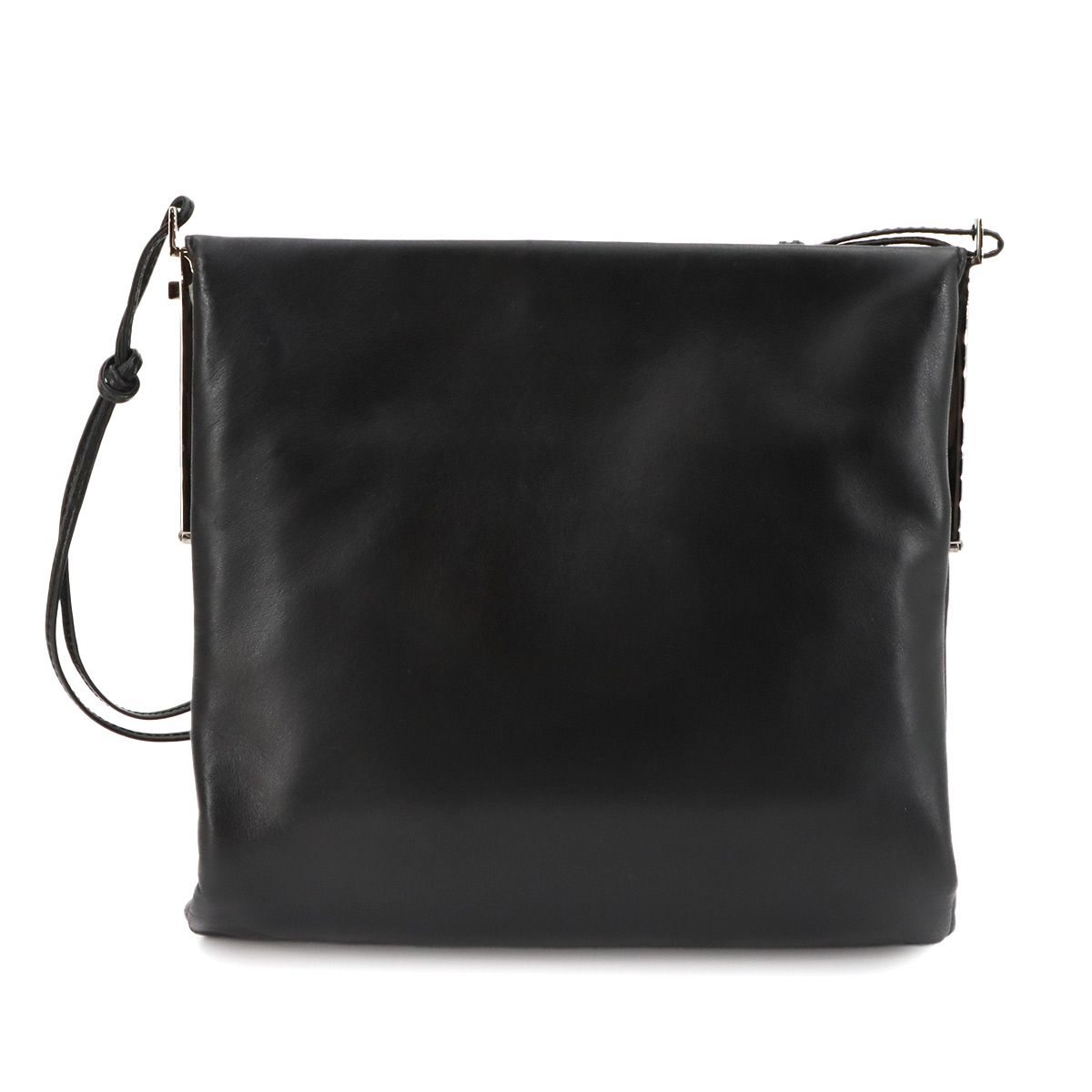 美品 グッチ GUCCI ワンショルダー バッグ レザー ブラック 005 0780 
