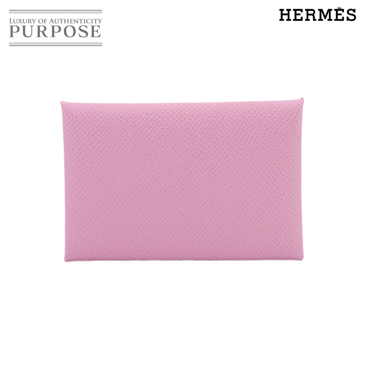 未使用 展示品 エルメス HERMES カルヴィ カードケース 名刺入れ 
