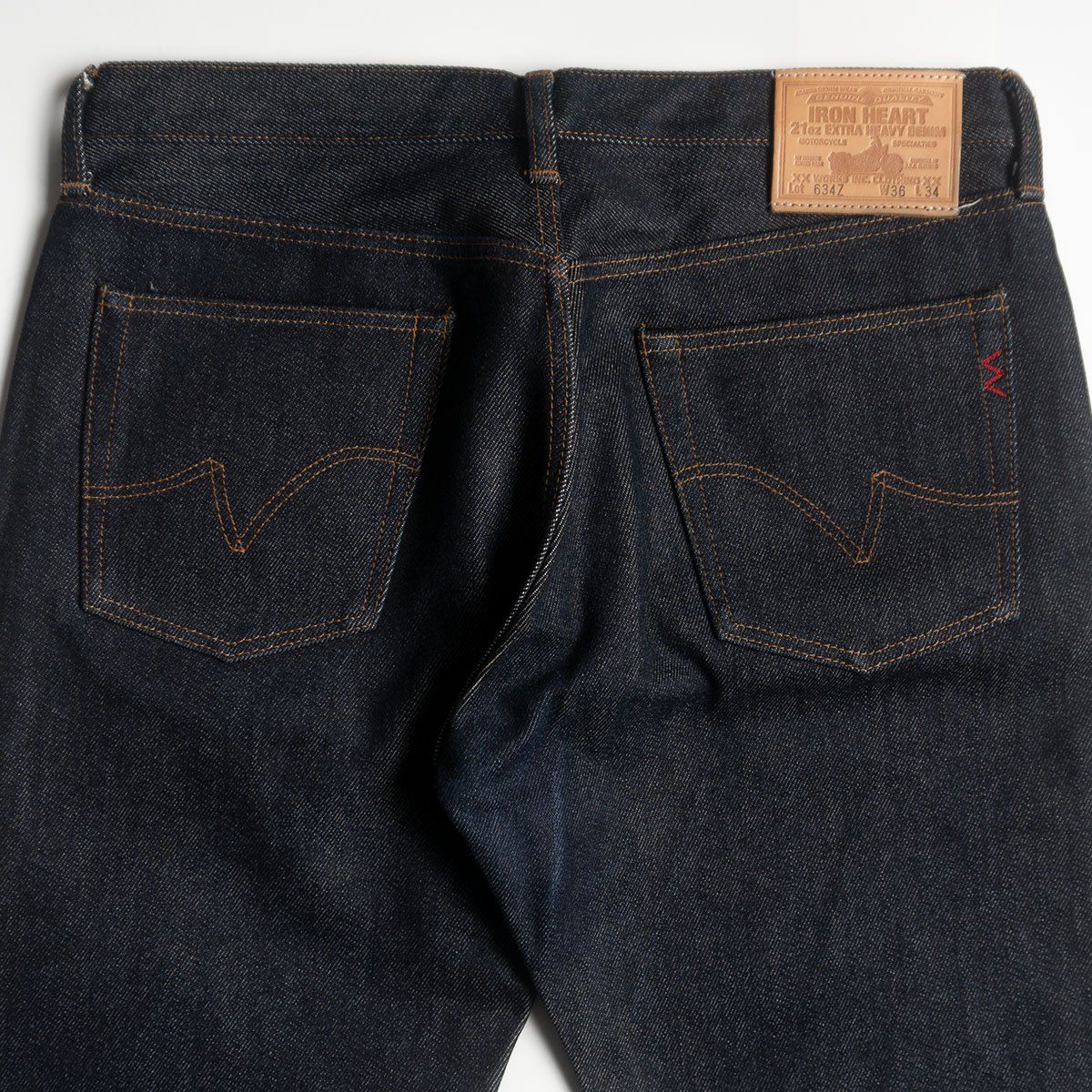 美品/濃紺】IRON HEART【LOT 634Z 21oz EXTRA HEAVY DENIM】36 デニム 