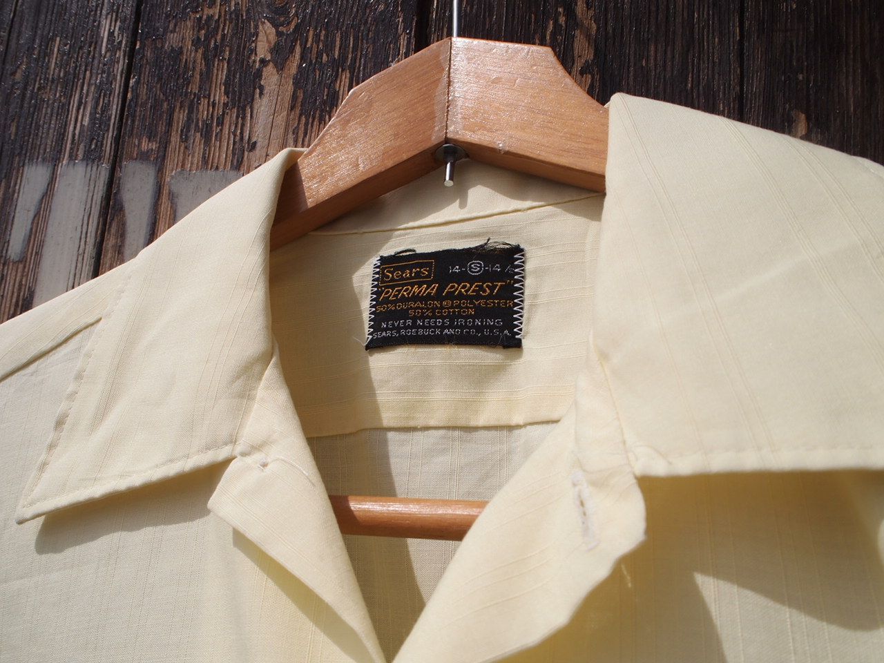 70s Vintage Sears Perma Prest シアーズ パーマプレスト オープン