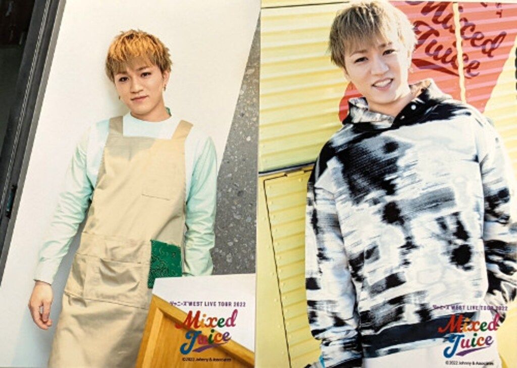 ジャニーズWEST 22年Mixed Juice 神山智洋 フォトセット - メルカリ
