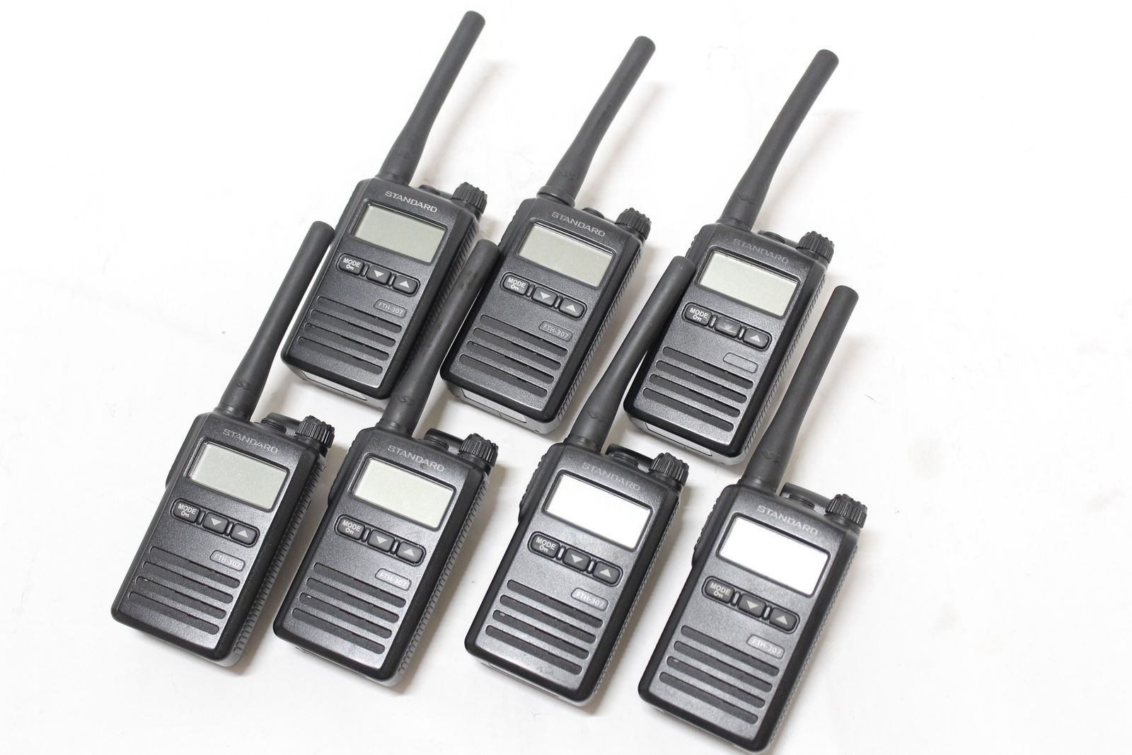 STANDARD 無線機 FTH-307 7台 セット ハンディ トランシーバー アマチュア デジタル スタンダード ITK49KLX0YBC-D-V20-byebye