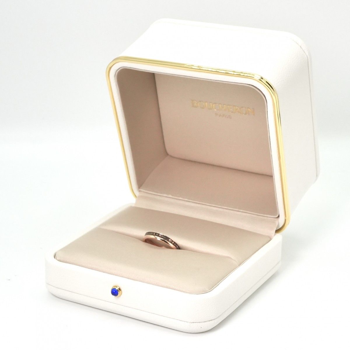 ブシュロン BOUCHERON リング ハーフ QUATRE CLASSIQUE キャトル 