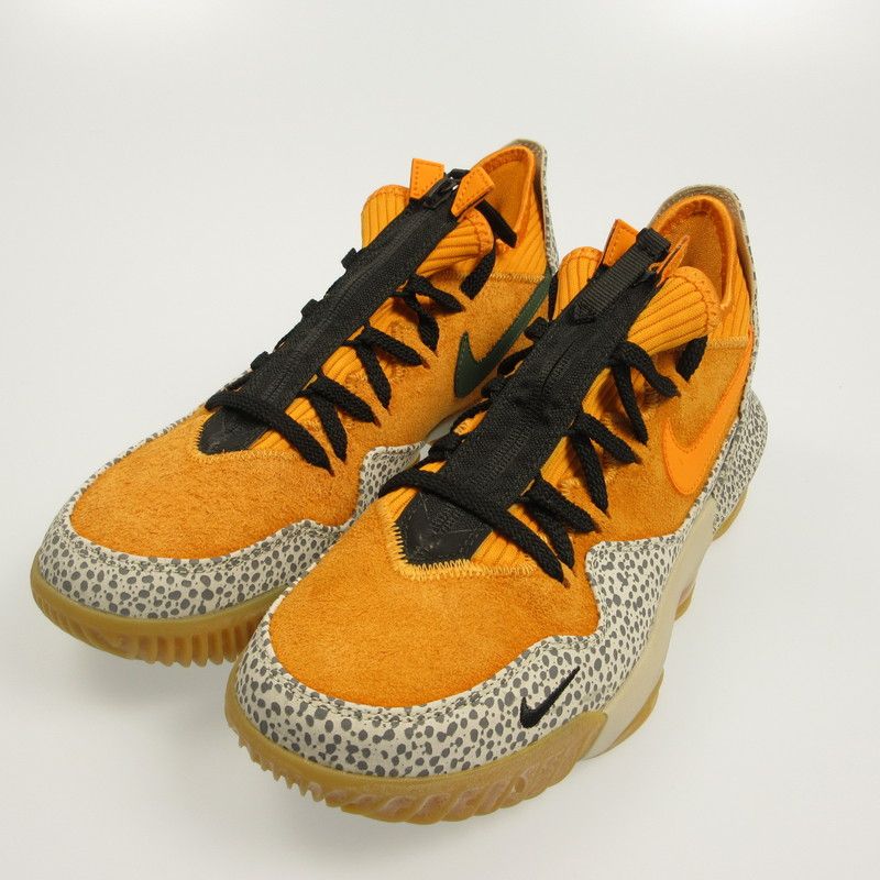 【姫路東店】 中古 NIKE | ナイキ スニーカー LeBron 16 LOW SAFARI CD9471-800 オレンジ 28cm 【126】