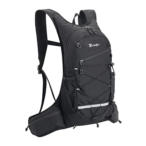 ☆新品☆サイクリングリュック 軽量 防水 豊かなポケット バックパック リュック アウトドア ジョギング スポーツバッグ 反射ストラップ付 c5396224