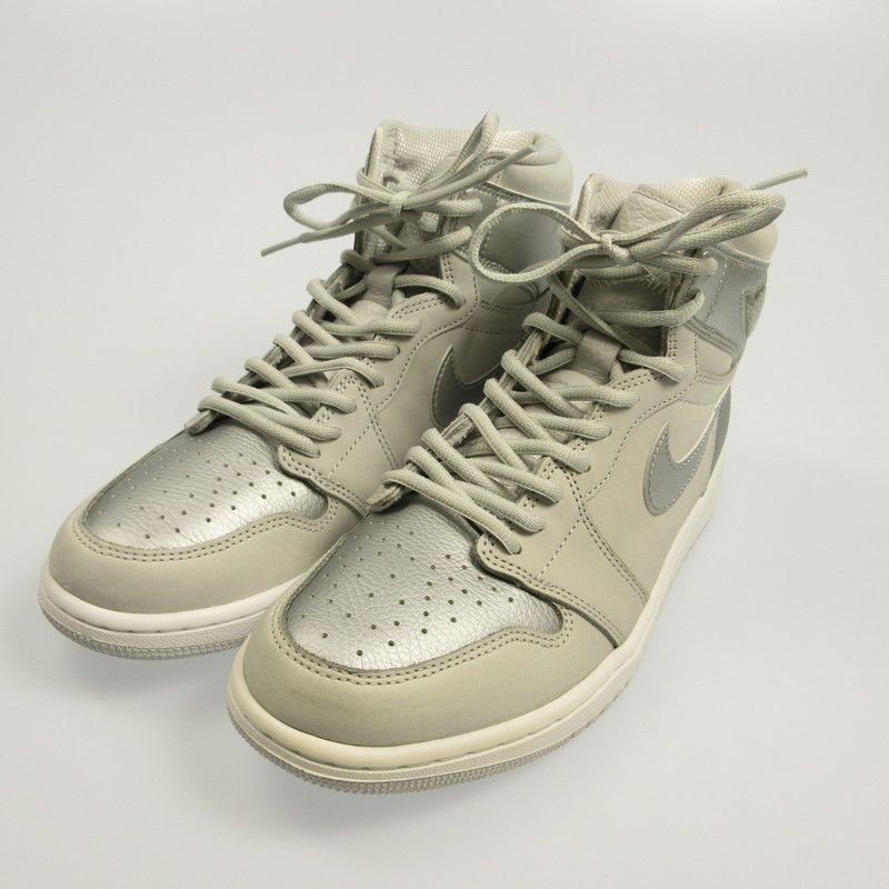 【姫路東店】 中古 NIKE | ナイキ スニーカー AIR JORDAN 1 RETRO HIGH OG METALLIC SILVER DC1788-029 シルバー 28cm 【126】