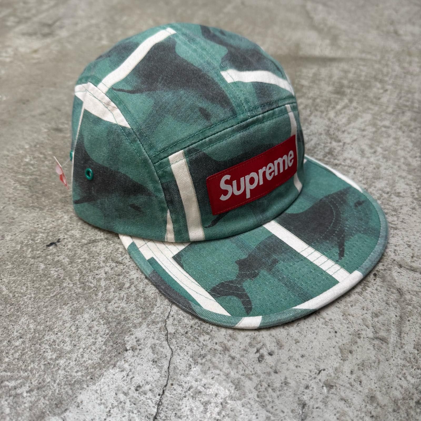 国内正規 未使用 Supreme × Damien Hirst 25SS Camp Cap キャンプ