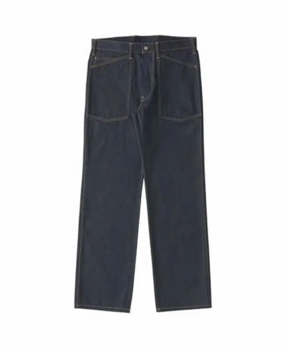 (4) visvim カーペンターパンツ 未洗い