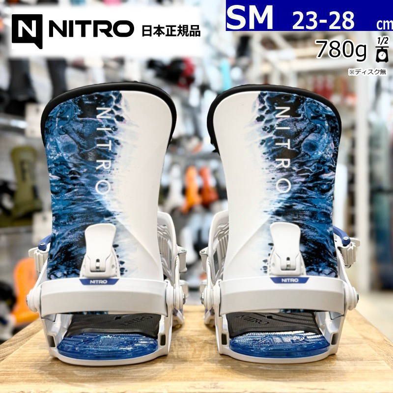 25-26 NITRO FATE カラー:Nitro x Celia Petrig S/Mサイズ ナイトロ レディース スノーボード バインディング 日本正規品