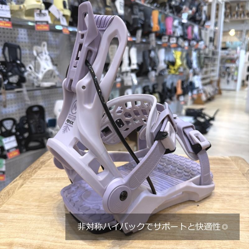 24-25 NIDECKER FLOW FENIX カラー:LAVENDER Mサイズ ナイデッカー