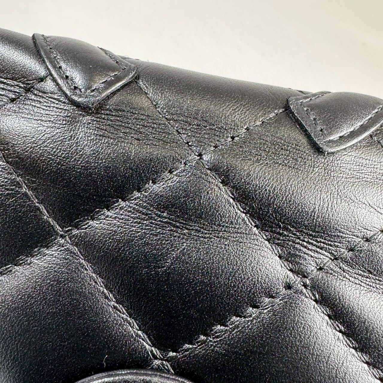美品】CHANEL シャネル カンボンライン コンパクト がま口 二つ折り